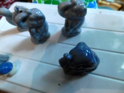 blue china figures a